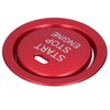 Fydun Engine Start Ring Stickers, 2 Pcs Aluminum Alloy Engine