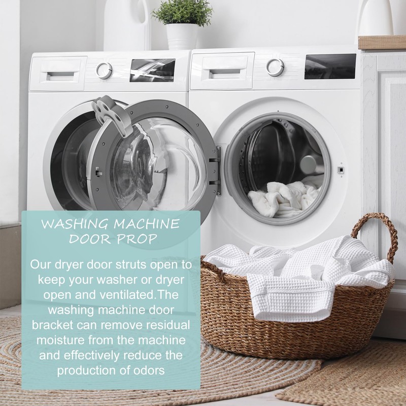 2 Pack Washing Machine Door Holder, Door Support for Front