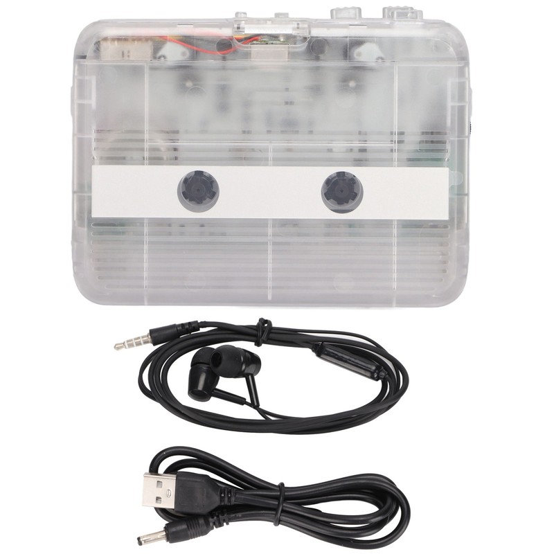 TON007B Portable Cassette Players Mini Stereo Bluetooth Cassette Playing Equipment