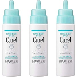  Curel Scalp Moisturizing Lotion, 4.2 fl oz (120 ml) x 3 Bottles