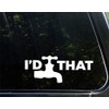 I'd Tap That - 8-3/4" x 3-1/2" - Vinyl Die