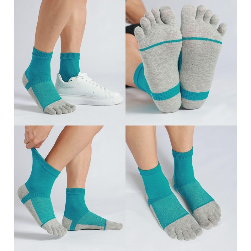 WIOIW Men's Five Toe Socks, Sports, Five Toe Socks, Running