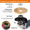 Angle Grinder Attachments Wood Carving Disc Set for 4" or
