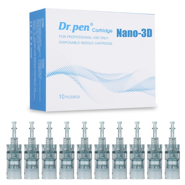 Dr. pen Ultima M8/M7S Cartridges Nano-3D - Pack of 10