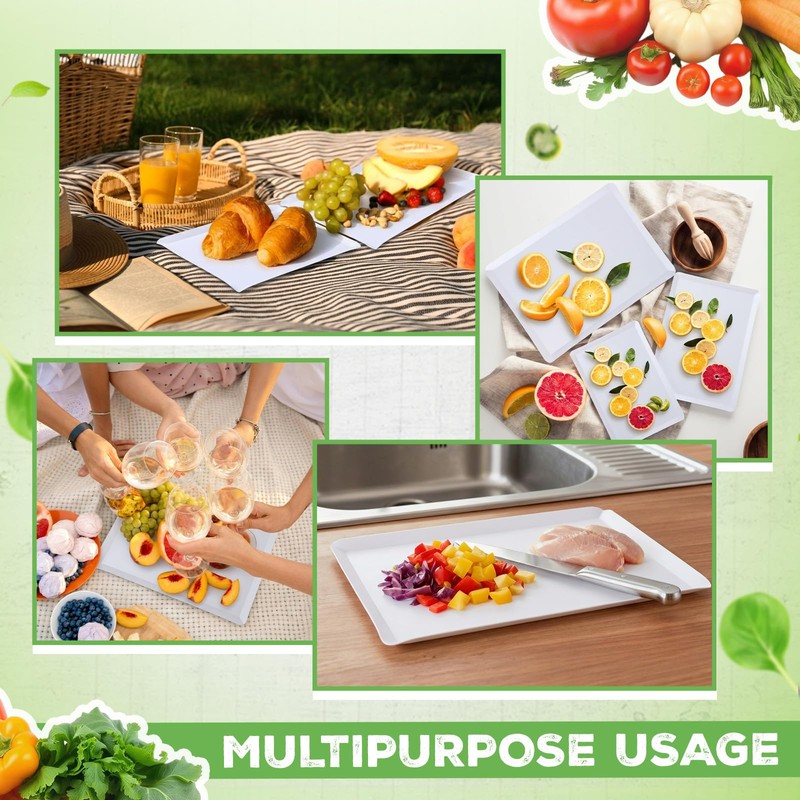 Hushee 120 Count 3 Size Disposable Cutting Board Sheets Bulk