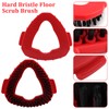 2 PCS O-Ceda Spin Mop Scrub Brush Head Attachments, Scrubbing