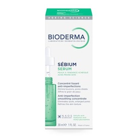 BIODERMA, Sbium Serum, Suero Ultra-ligero que Controla Brotes, Reduce Poros y Arrugas, Skincare Piel Grasa, 30ML                                      