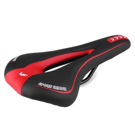 VOANZO Mountain Bike Saddles Bicycle Seat Memory Sponge Cushion Pad with Central Relief Zone for Road Bike and Mountain Bike