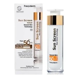 Protector Solar Frezyderm Transparente Fps 50 En Crema 1 Unidad De 50ml                                                                               