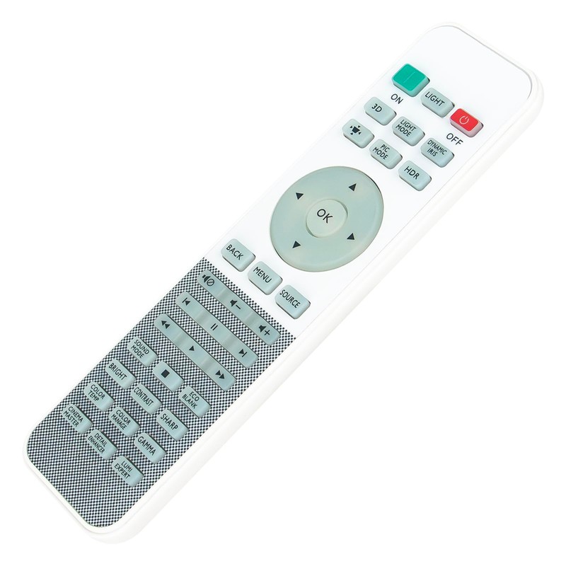 Remote Control Replacement for BENQ Projector RCV015 W1090 TH683 W1070+