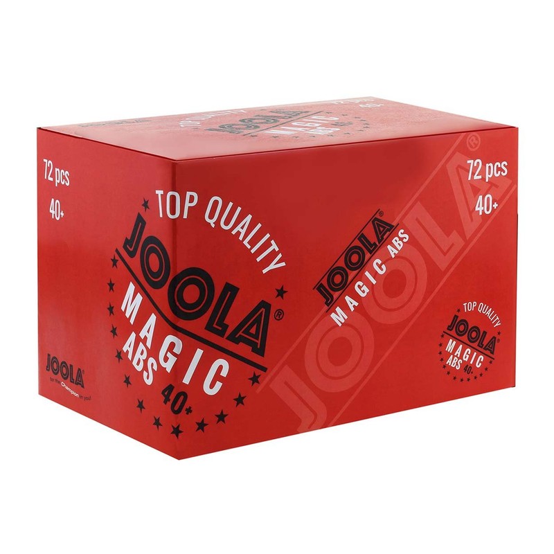 JOOLA Magic Training Ball ABS 40+ 72 Options St, White