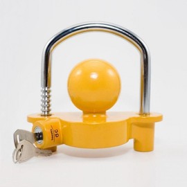 Trailer and Caravan Anti-Theft Locking Device with Key Trailer Coupler Lock