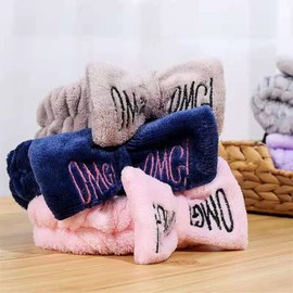Face Wash Band Cute Wide Headband Cleansing 1+1 - Light Purple 1+1 / 세안 밴드 세수 귀여운 넓은 머리띠 클랜징 1+1 - 연보라1+1