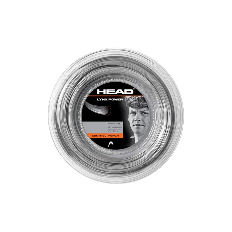 HEAD Lynx Power 200m Tennis Saiten Rolle