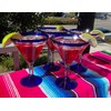 Mexican Hand Blown Glass – Set of 4 Hand Blown