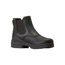 Ariat 100468579.5B Womens Barnyard Twin Gore Ii H2O Blk 001 - Black 9.5B