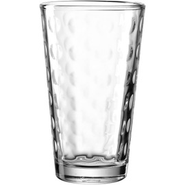 LEONARDO HOME 12548 Drinking Glass Optic 540 ml, 1 Piece, 012548, Glass, 540 ml