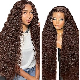 SHL 13X1#4 DP Human Hair Wig 26 Inch