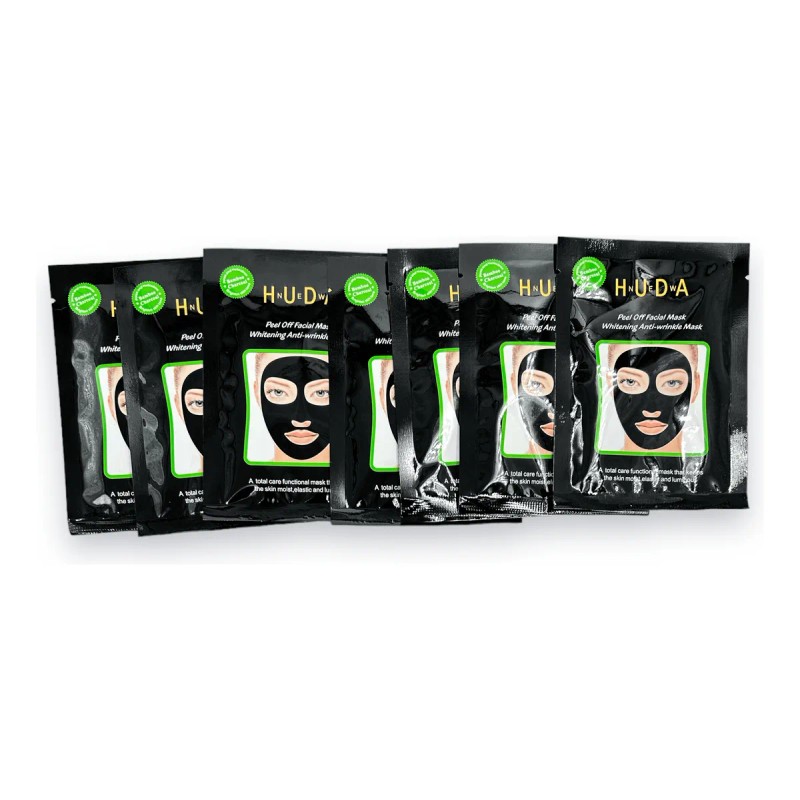 🔥 Arcilla gel facial carbón activado puntos negros espinillas Vitaminas