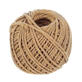 Tan Cotton Rope - Length of 50 Meter - Diameter of 3 Millimeter - Super Soft to The Touch