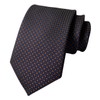 Secdtie Corbatas de diseño a rayas para hombre, Azul Marrón,