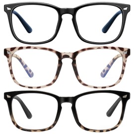 hunsquer Blue Light Glasses for Woman/Men Computer Blue Light Glasses