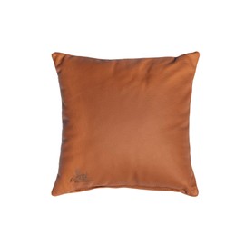 Centaur - Decorative Leather Cushion 40 x 40 cm for Sofa or Bedroom Cognac - Real Leather Cushion Real Leather Sofa Cushion Leather Look