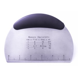 U Chef Raspador y cortador de masa multiusos Hecho de materiales de grado alimenticio