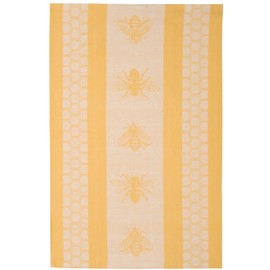 Now Designs Honeybee Woven Cotton Jacquard Dishtowel