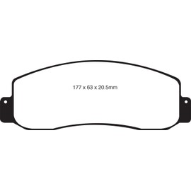 EBC Brakes ED91777 Brake Pad