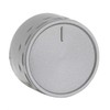 Masterpart Programme Selector Switch Control Knob Button Silver Grey Dial