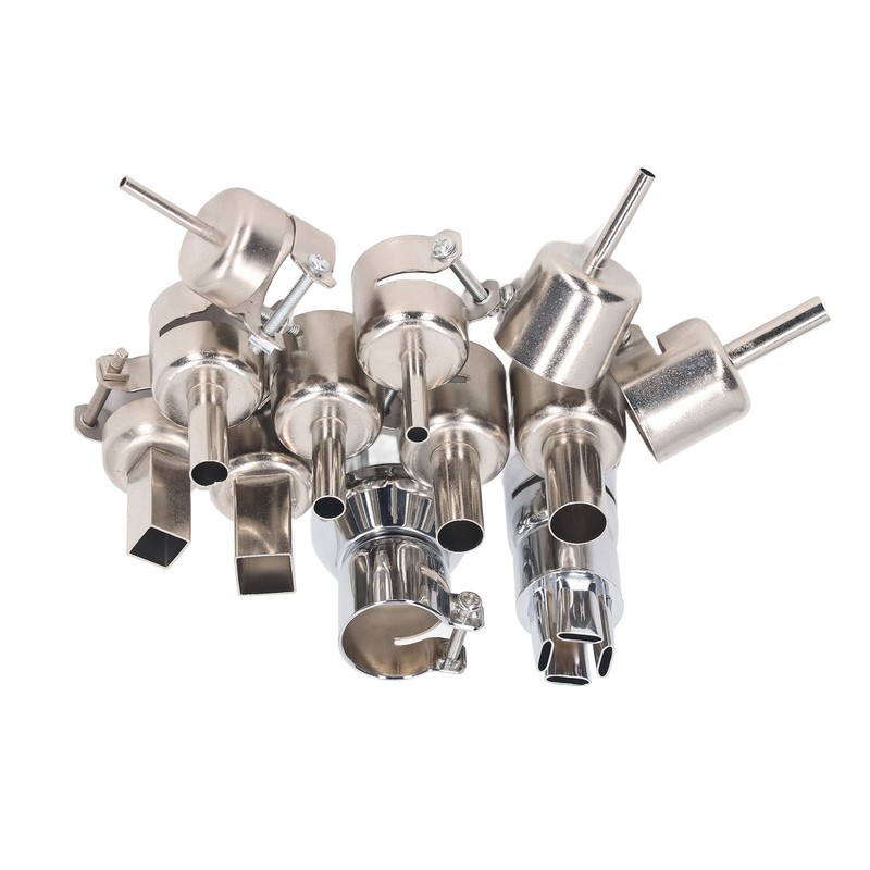 12Pcs Hot Air Gun Nozzle with Locking Screw Heat Gun