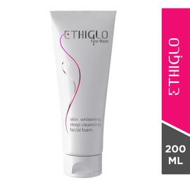Ethiglo Skin whitening Face Wash with mili globules, 200 ml