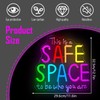 Safe Space Neon Sign This Is Safe Space To Be
