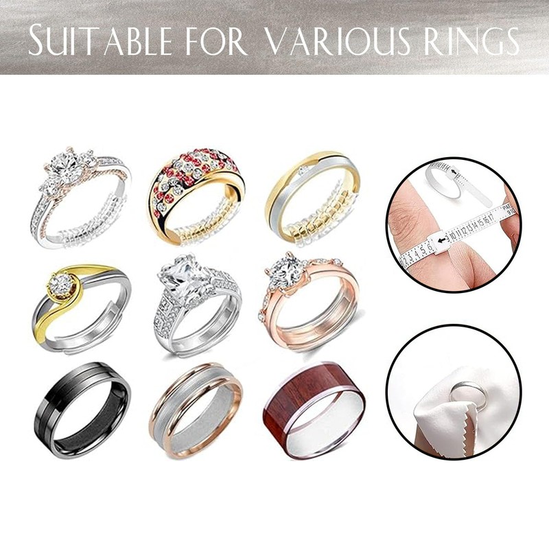 Ring Size Adjuster Set, Ring Reducer Invisible, Ring Size Adjuster,