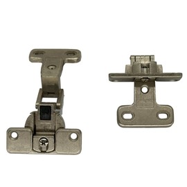 10 Pieces 270 Degree Hinges 35 Cup Bending Hinge Cabinet Door Large Angle Hinge Frameless Cabinet Door Hinges for Cabinet Closet Box Refrigerator Full Coverage (3/4)