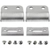 Upgraded Steel Hair Clipper Blades 2 Pack for Wahl 5Star