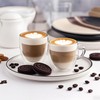 HFIOUDEI Glass Espresso Cups, 5oz Double Wall Insulated Coffee Shot
