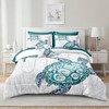 Bedbay Sea Turtle Bedding Set Twin Size Kids Boys Turtle