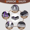 SugarFox Car Trunk Organizer SUV, 84L SUV Trunk Organizer –