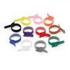 30PCS Adjustable Reusable Cable Ties Straps 12mmx150mm Hook and Loop