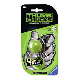 Thumb chucks grün: Control the roll