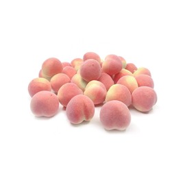 HORUIUS Mini Artificial Peach Fake Peach Mini Fruit Small Simulation Lifelike for Home Cabinet Table Party Kitchen Decoration Photography Prop 20 Pcs