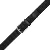Falari Cinturón trenzado elástico elástico elástico para hombre y mujer,