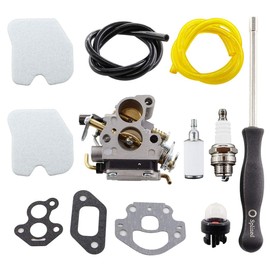 MCHNIC Carburettor with Air Filter Spark Plug Set for Husqvarna 235 235E 236 236E 240 240E 120 Mark 2 Jonsered CS2234 CS2238 Chainsaw Replacement 574719402 545072601