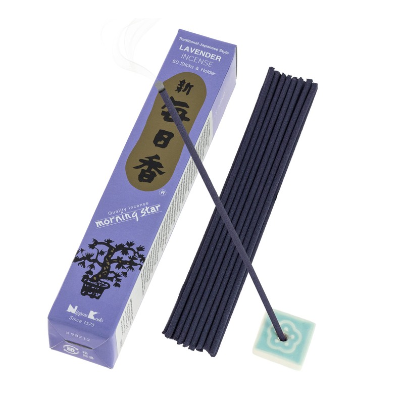 Nippon Kodo Co. Set of 50 Lavender Incense Sticks -