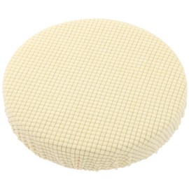 Veemoon Couch Stretch Cover Round Stool Cushion Cover, Stool Chair Covers with Elastic and Non Slip Bottom, 11 inches Width Soft& Protecting Home Office Bar Chair Round Kitchen Stool Covers