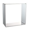 Square Cookie Cutter Set 8-Piece 1.5" to 5" by QAAQS