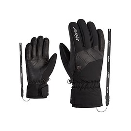 Ziener Women's Keala Ski Gloves/Winter Sports | Gore-Tex, Extra Warm, PFC Free, Black, 6
