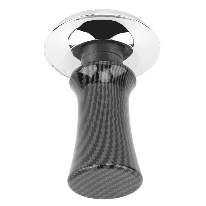 58mm Coffee Tamper Carbon Fiber Elastic Handle Stainless Steel Bottom